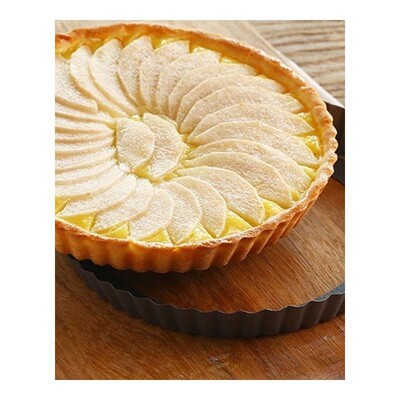 9 Inches Quiche Pans Removable Bottom Mini Tart Pans Set Bak
