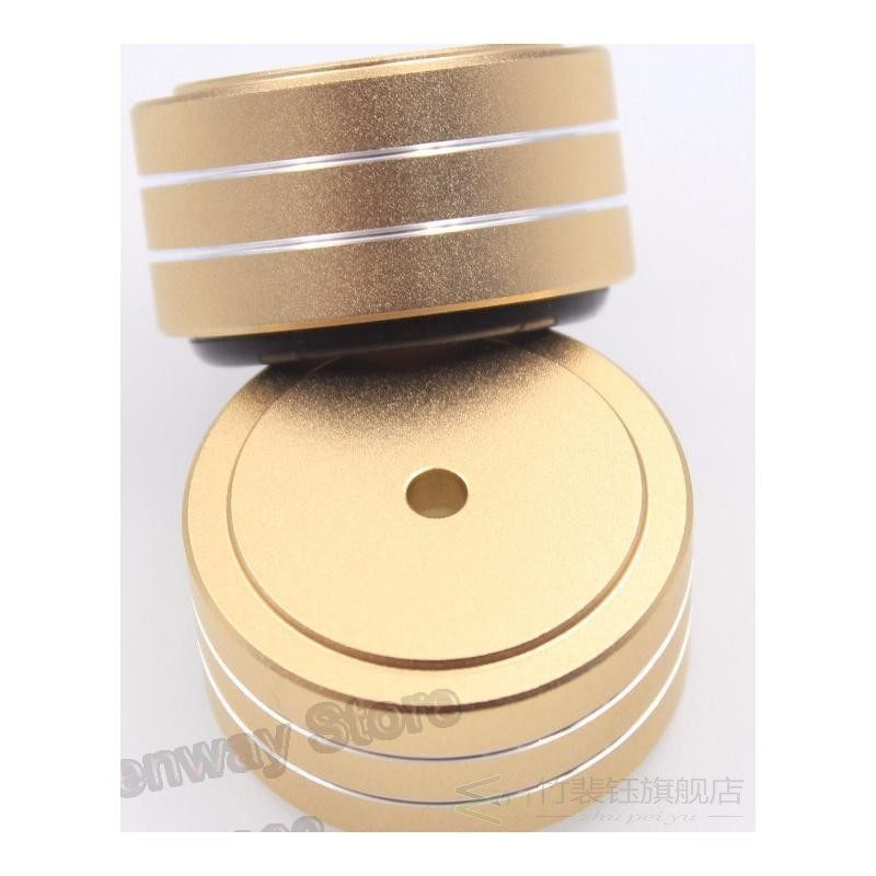 1set/4pcs full aluminum foot stand pc chassis speaker cabine