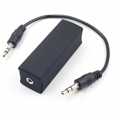 Black Ground Loop Speakers Clear Sound Eliminater Accessorie