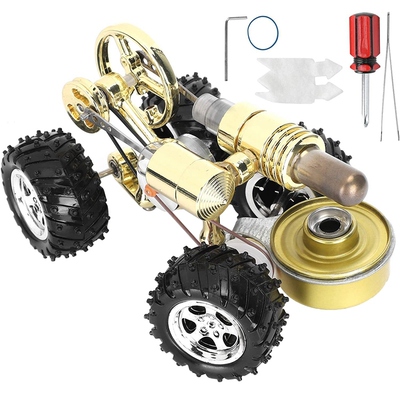 Hot Air Stirling Engine Car Engineer Generator Model Child S
