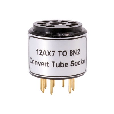 1PC Tube Socket Adapter ECC83 12AX7 to 6N2 6N1 6N6 Converter