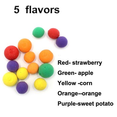 12/15PCS Carp Fishing Bait Foam Pop Up Carp Boilies Hair Rig