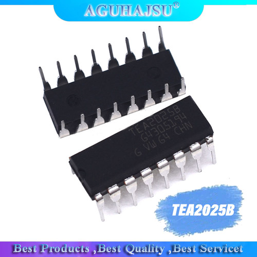 10PCS TEA2025B DIP-16 TEA2025 DIP Audio power amplification