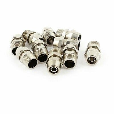 10Pcs 1/4BSP Male Air Compressor Hose Quick Coupler Adapter