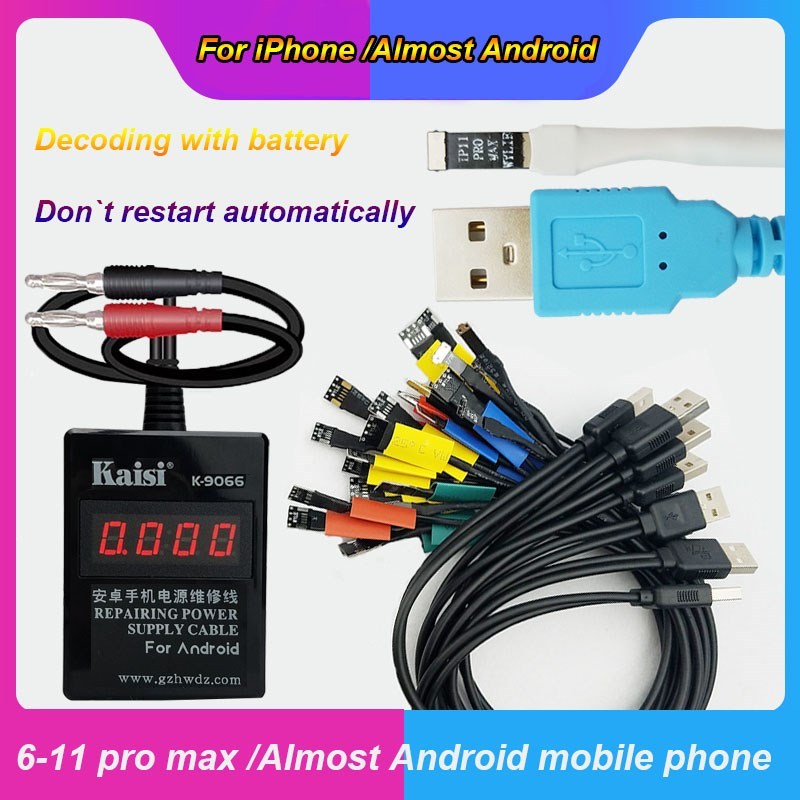 For iPhone 6/7/8/X/XS MAX/11/11 Pro Max DC Power Supply Test