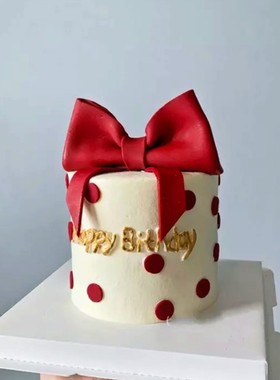 Net red Tanabata Valentine's day birthday cake decoratio