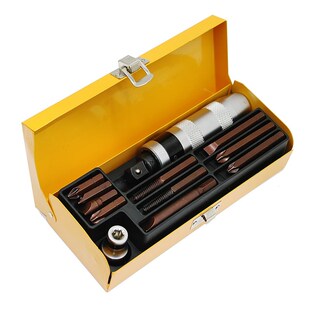 12PCS Impact Screwdriver Set Industrial Grade Multifunctiona
