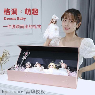 Barbie Doll Set Gift Box wedding dress girl Princess Christ