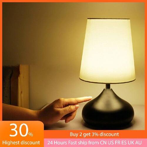 Nordic Style LED Table Lamp 3W Bedside Desk Lamps Modern