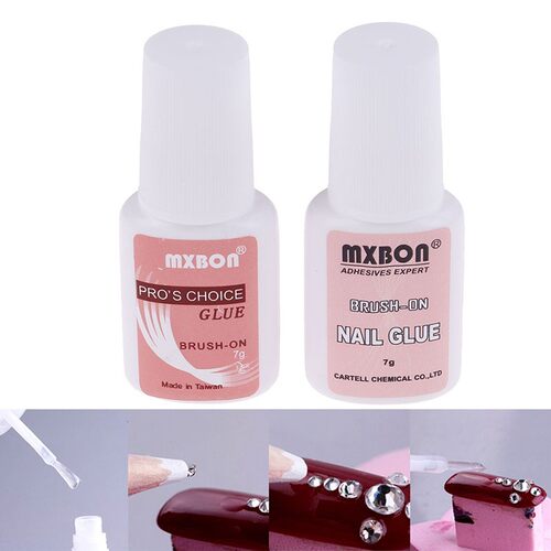 7g  Drying Nail Glue for False Nails Glitter Acrylic De