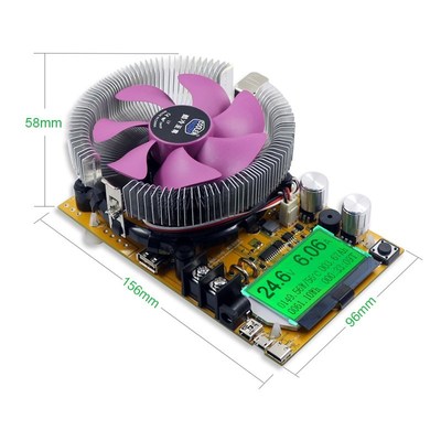 8 in 1 150W usb meter Digital battery capacity tester voltme