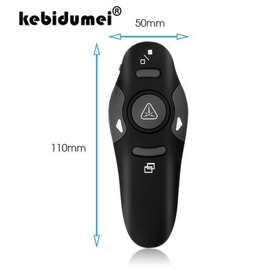 RF Pointer Pen 2.4G Wireless USB Power Point Presenter Remot