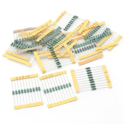 200PCS 0.5W 20 Value Assorted Color Wheel Inductor Kit 10% T