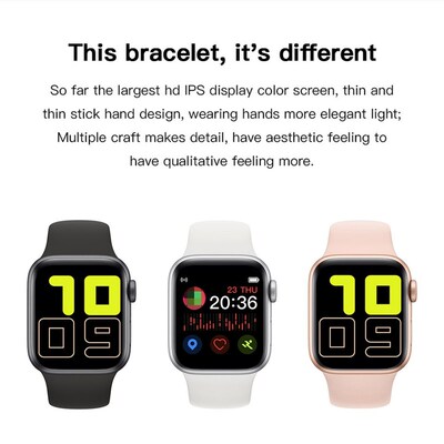 IWO MAX 2.0 Full ouch Cellular Faces Smart Watch Support Blu