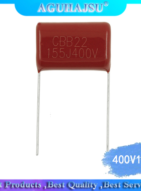 10PCS 400V155J 1.5UF Pitch 20MM 400V 155 1500nf CBB Polyprop