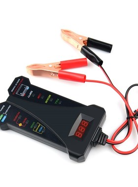 Digital 12V Analyzer Car Motorcycle Battery Alternator Test