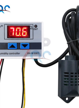 XH-W3005 LED Digital Humidity Controller 220V 12V 24V Hygrom