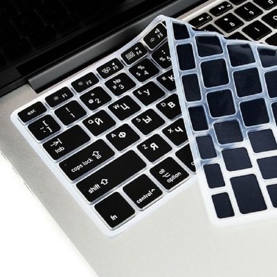 EU US Russian Language Keyboard Skin for Macbook Air 13 Rus
