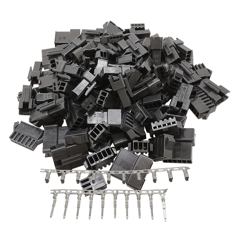 10Sets SM 2.54 2/3/4/5/6/7/8/9/10/11/12 Pin Connector Male F