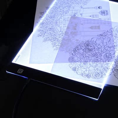 LED lighted Drawing Board A4 light Pad Drawing Tablet Tracin