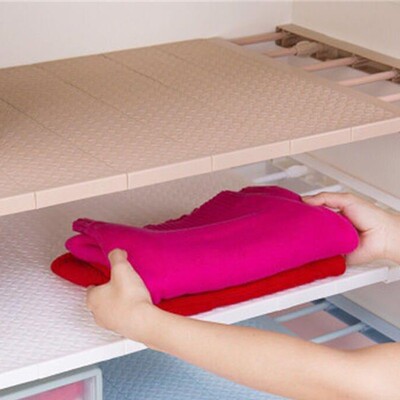 Adjustable Closet Storage Shelf Organizer Wall Mounted DIY K