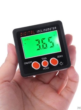 Digital Inclinometer Electronic Protractor Aluminum Alloy Sh
