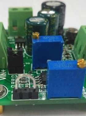 Millivolt / microvolt voltage amplifier low noise of AD620 m