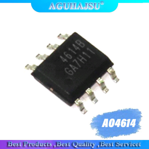 10PCS AO4614 SOP8 4614 SMD SOP LCD high voltage board power