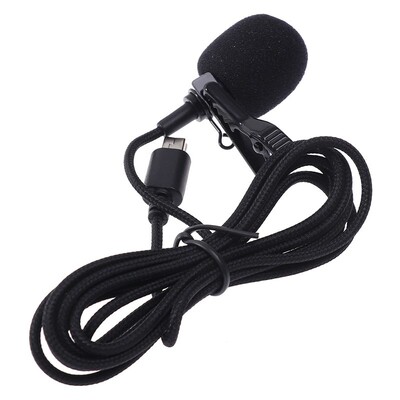 1pc External Microphone 适用于 Hero 7/6/5/4/3 Go Pro Accesso