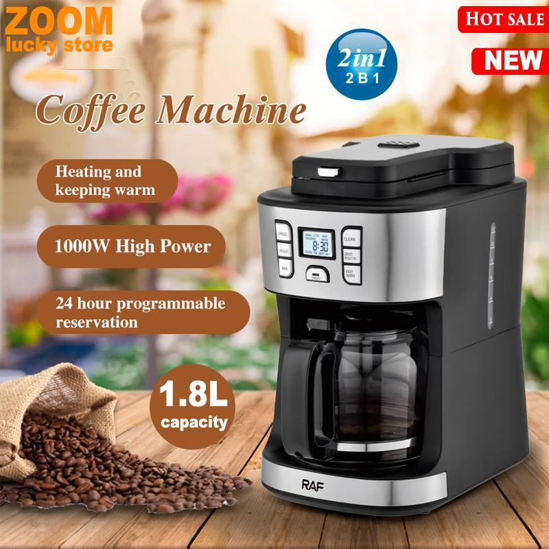 1.8L multi-function Drip coffee maker make Coffee machine