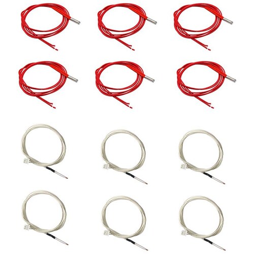 24V 40W Cartridge Heater and NTC Thermistor 100K 3950 Compat