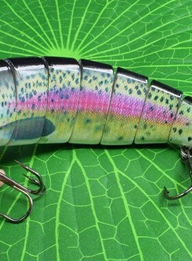 8 section 10inch/25cm fishing lure swimbait lure  herring ha