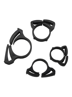 8 Pcs Adjustable Plastics Hose Connection Fastening Buckles