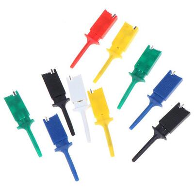 10ps Test Hooks Clips 适用于 Logic Analyzers Logic Test Clip