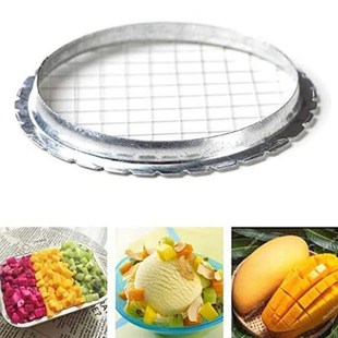 Stainless Steel Grid Egg Slicer Cutter Kitchen Chopper Multi
