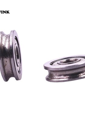 50pcs U604ZZ SZU4-13 604UU U groove deep groove ball bearing