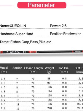 XUEQILIN Ultra Light Super Hard 28 Power 30T Carbon Fiber T