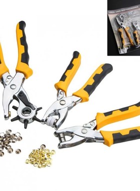3 pcs / set 3 in1 Leather Punching Pliers Pressure Pliers Ch