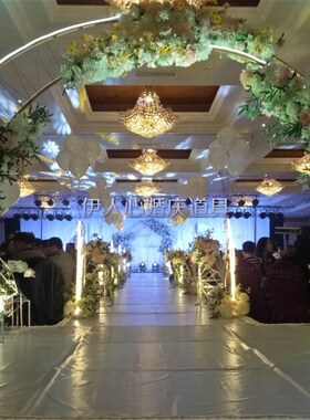 Wedding three story arches Stage layout props T set round w