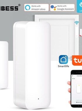 Door Window Sensor Tuya Smart WIFI Door Magnetic Alarm Detec