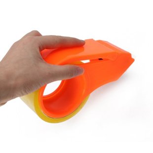 Transparent Adhesive Tape Holder Cutter Packing Dispenser Fo