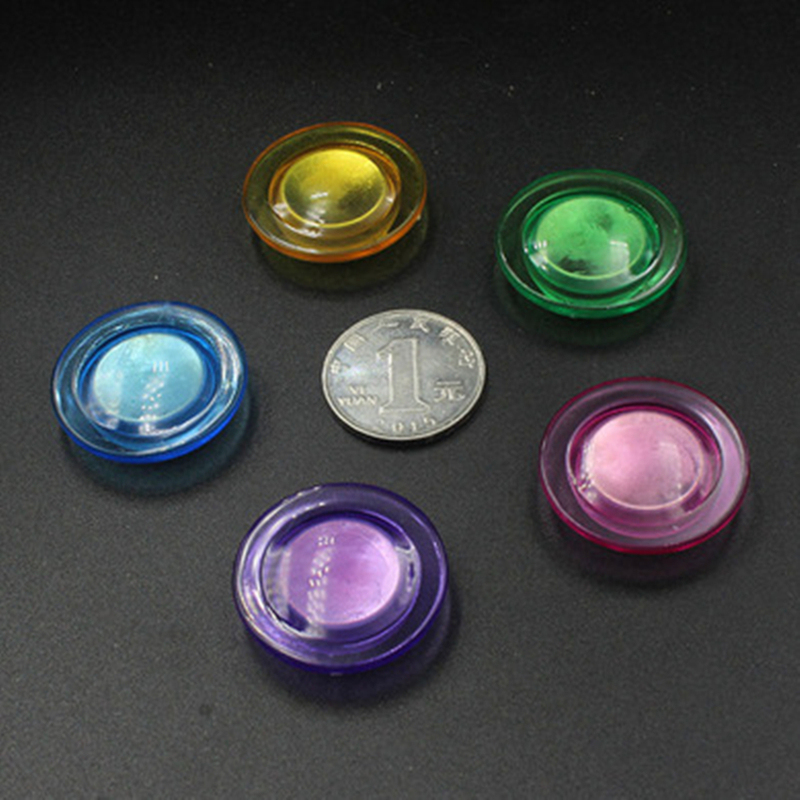 Peerless 10 PCS DIY Strong Colored Magnetic Thumbtacks dia30