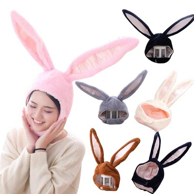 Bunny Ears Hat Bunny Hat Hood Hat With Earflaps Halloween Pa