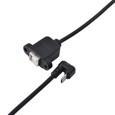 New USB 2.0 B Female Socket Scanner Printer Panel Mounted To