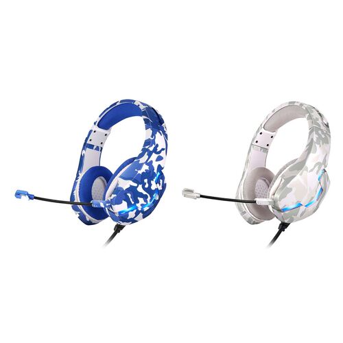 New Computer Wired Headset Camouflage PS4  One Game Video G