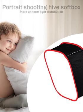 Portable Collapsible 40x40cm Lighting Modifier Softbox For L