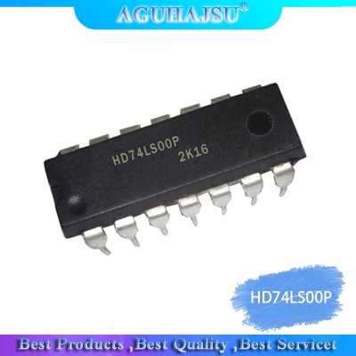 10PCS  SN74LS00N HD74LS00P 74LS00 DIP14 2 inputs four NAND g