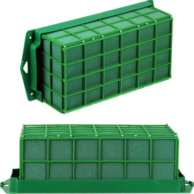 Flower Arrangement with Holder Floral Foam Cage Flower Holde