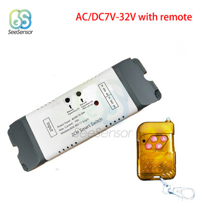 AC85V-250V AC/DC7V-32V 2 Channel Wifi Relay Module Smart WiF