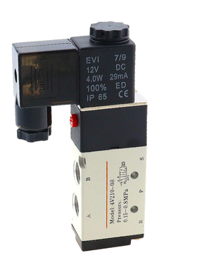 5Way 2 Position Electric Solenoid Valve 4V210-08 1/8  1/4  P